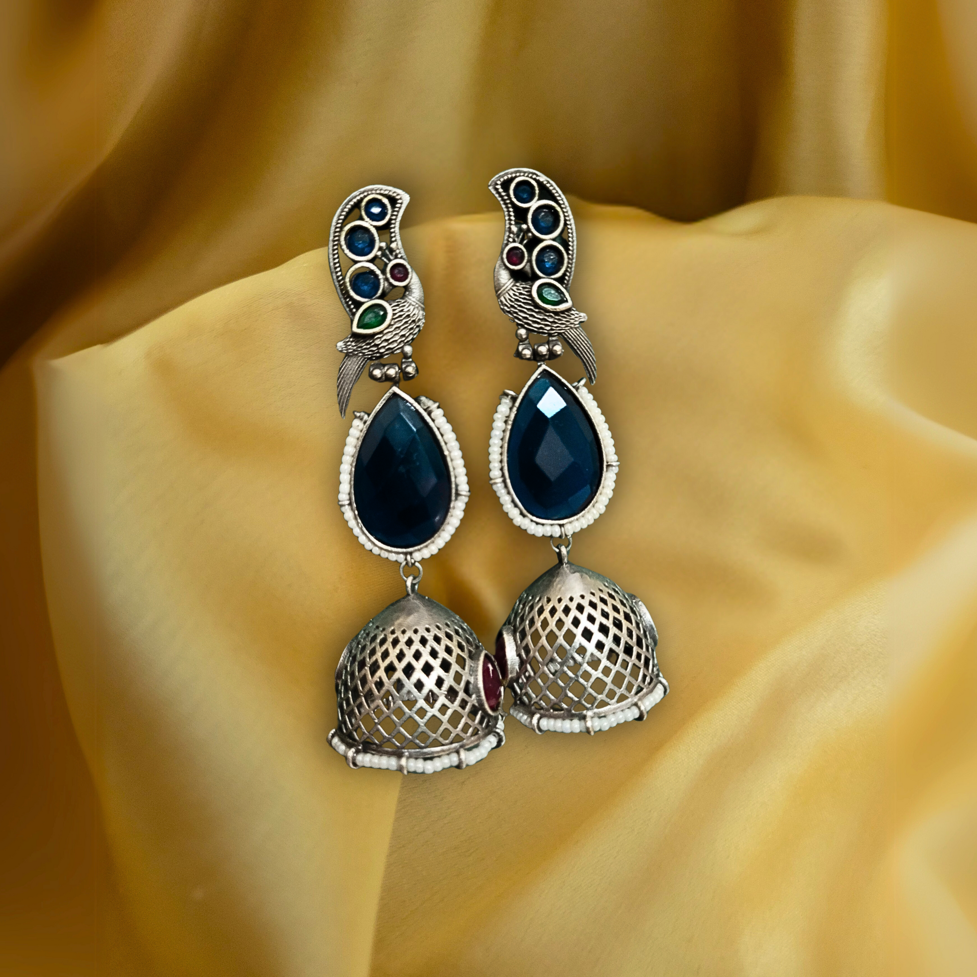 Rani Jumkha- Blue