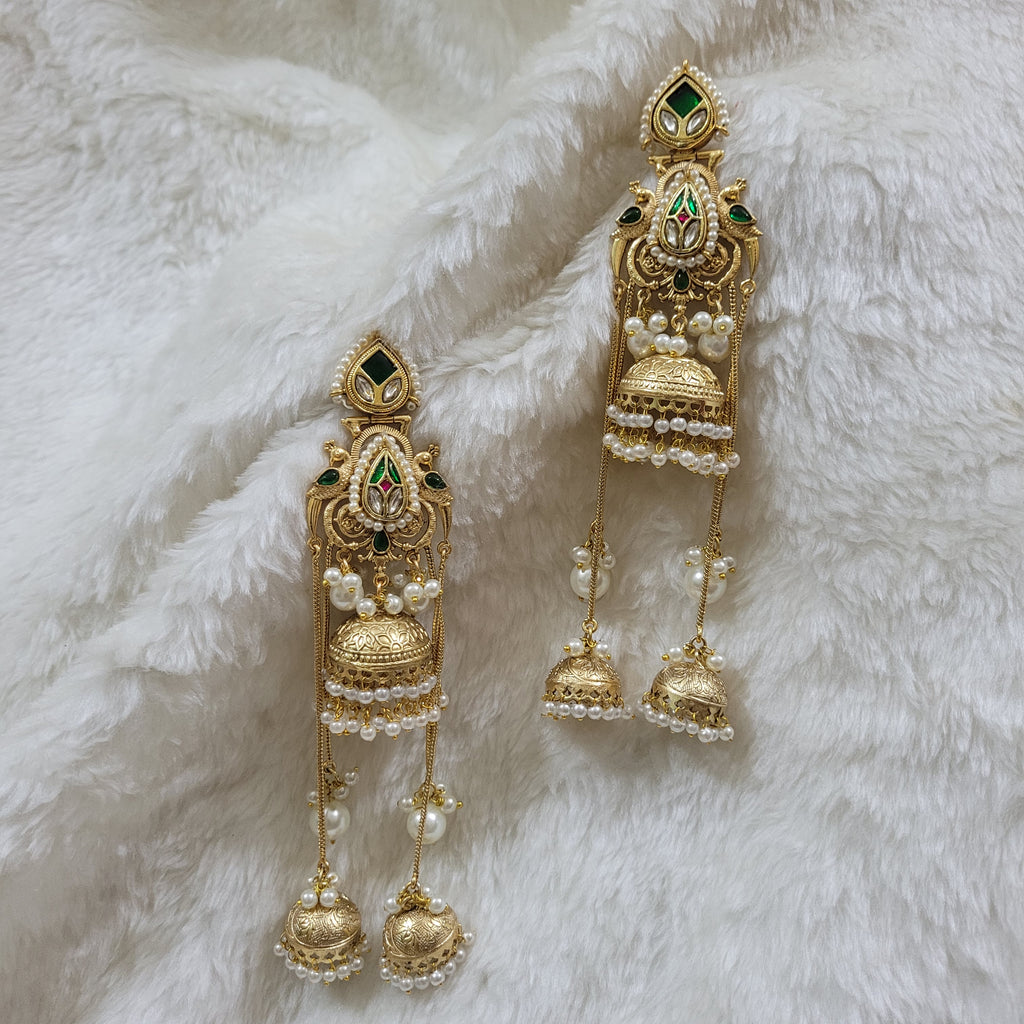 Verdana Kashmiri Earrings