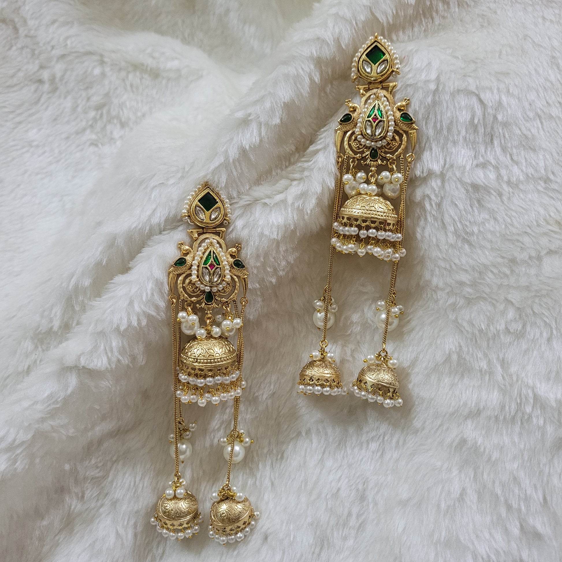 Verdana Kashmiri Earrings