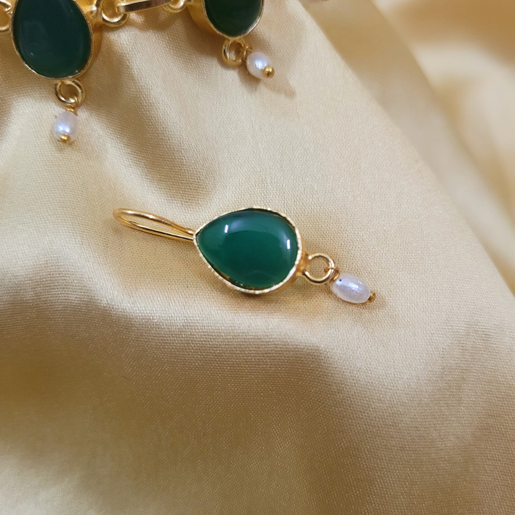Teardrop Monalisa Necklace Set
