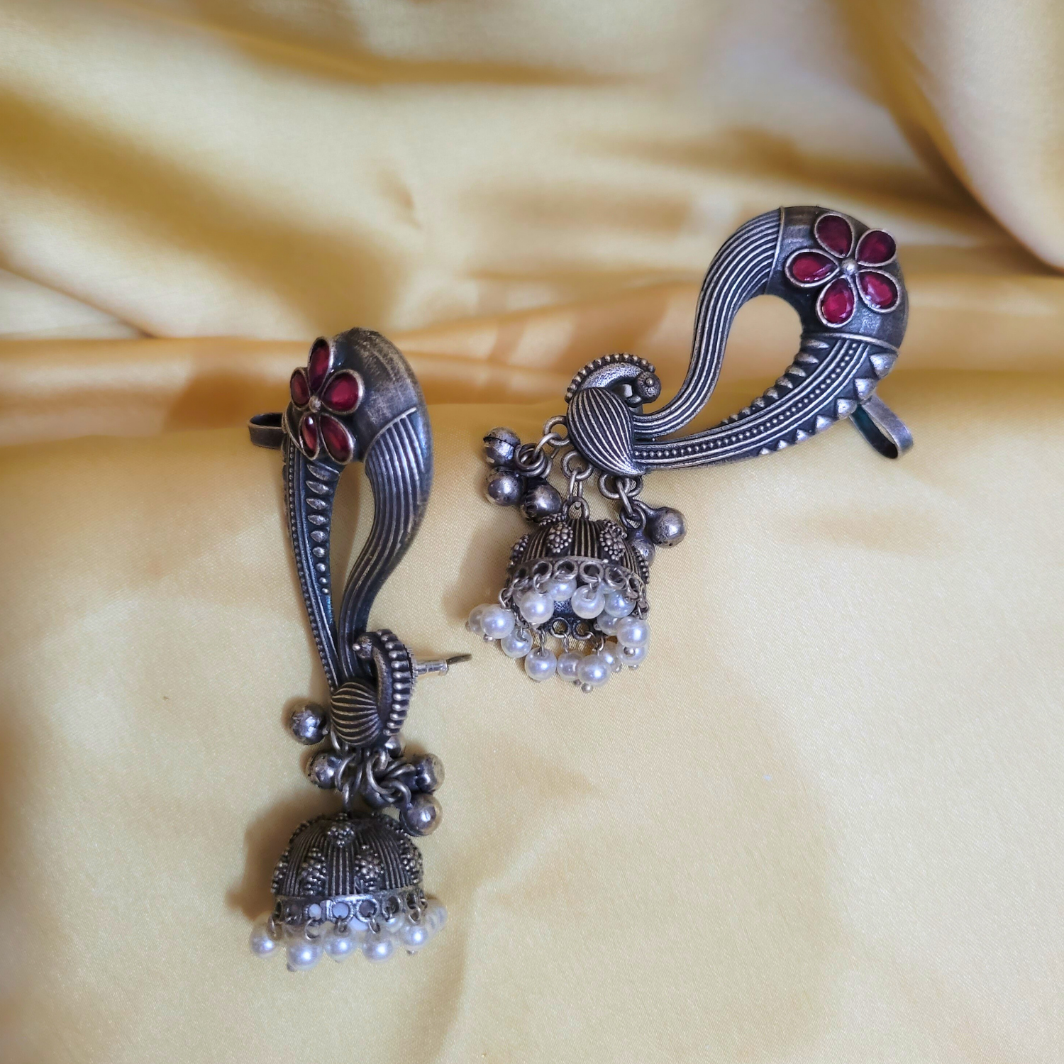 Preeti Earring – Earcuff + Jhumka