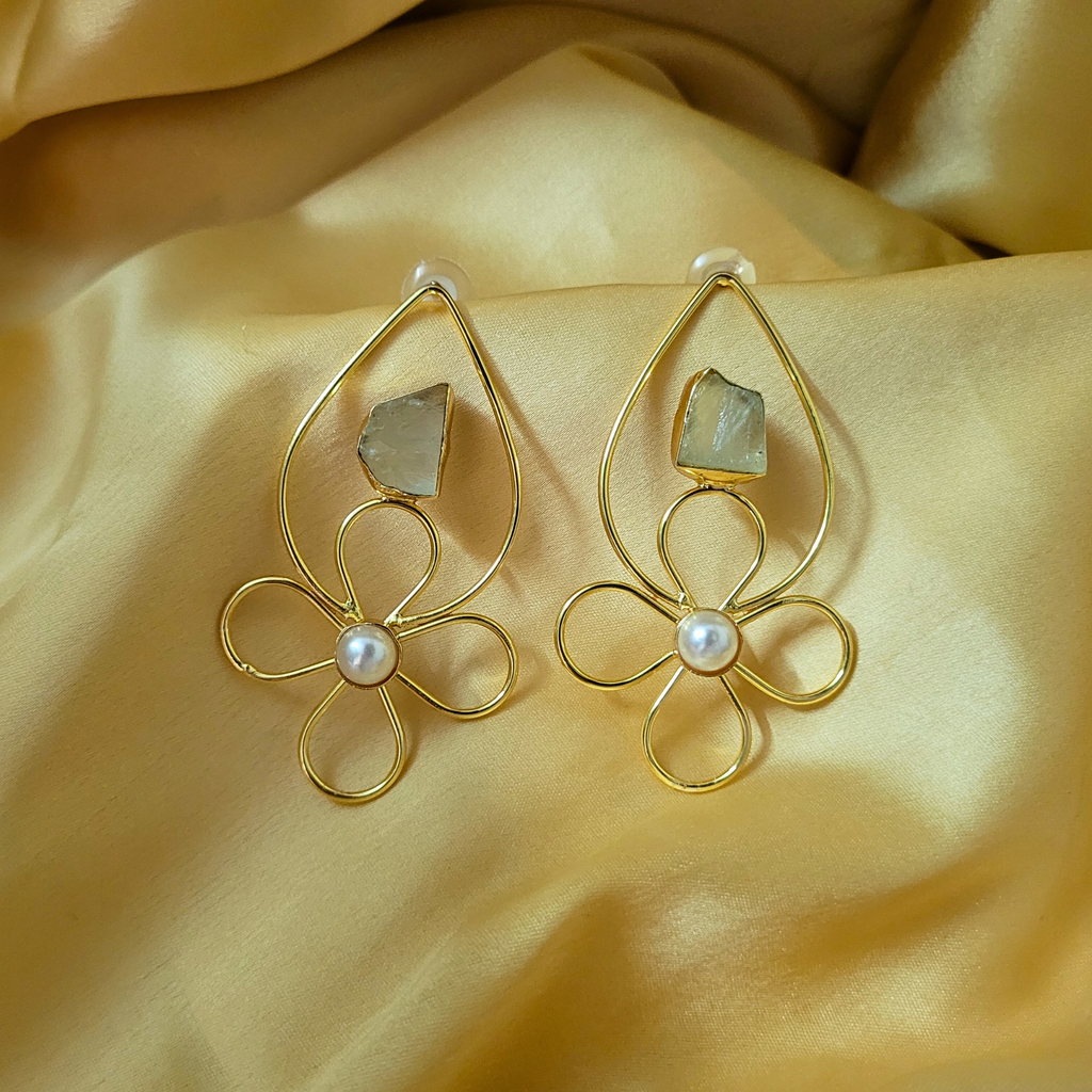Ayesha Earrings- Mint Green