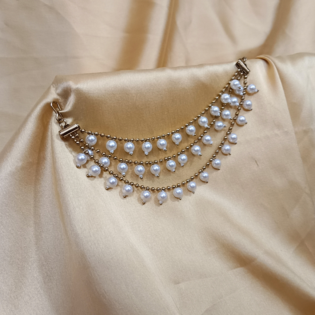 Pearl Ear Chain- Sahara
