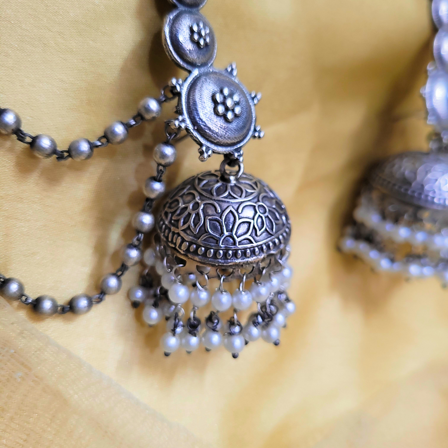 Mastani Earring – 3-in-1 Earcuff, Jhumka & Sahara