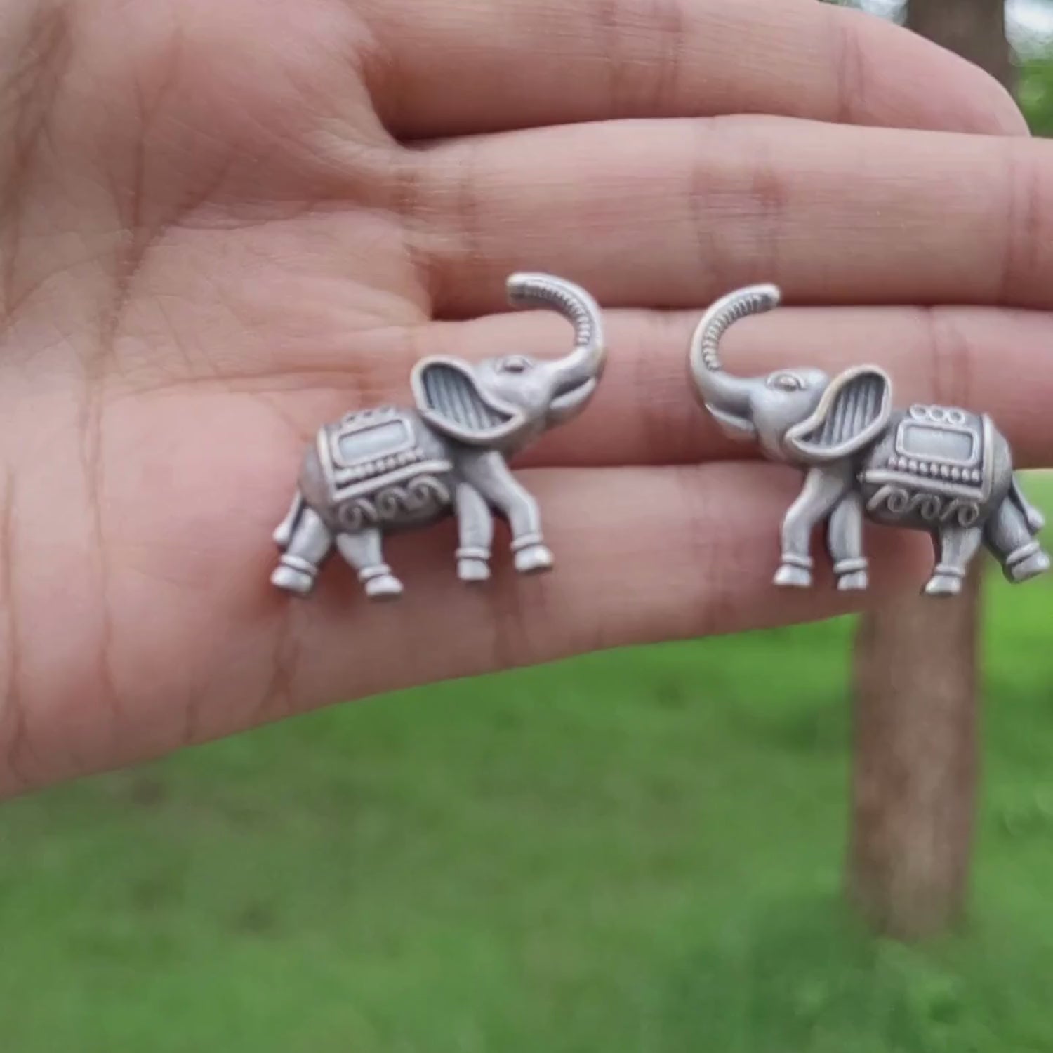 Hasti Earring – Elephant Motif