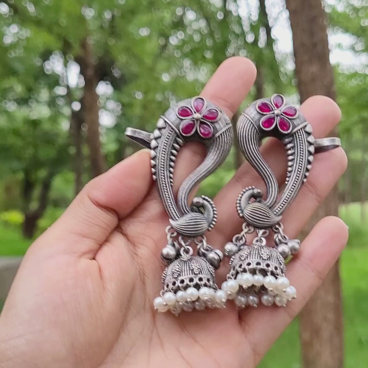 Preeti Earring – Earcuff + Jhumka